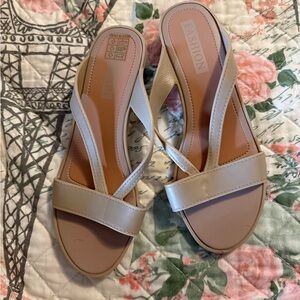 SHEIN Cream Women's Sandals